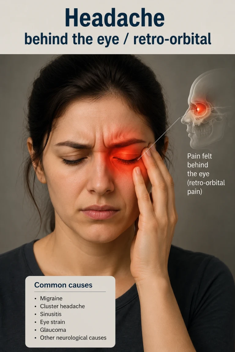 Why do I have a Headache behind my eye? | Natural Headache Doctor Sarasota