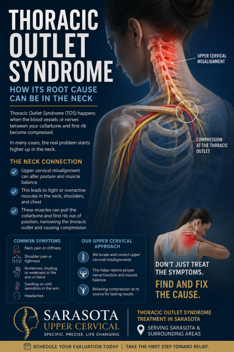 Thoracic outlet syndrome, how its roots cause can be in the neck | Thoracic outlet syndrome treatment Sarasota