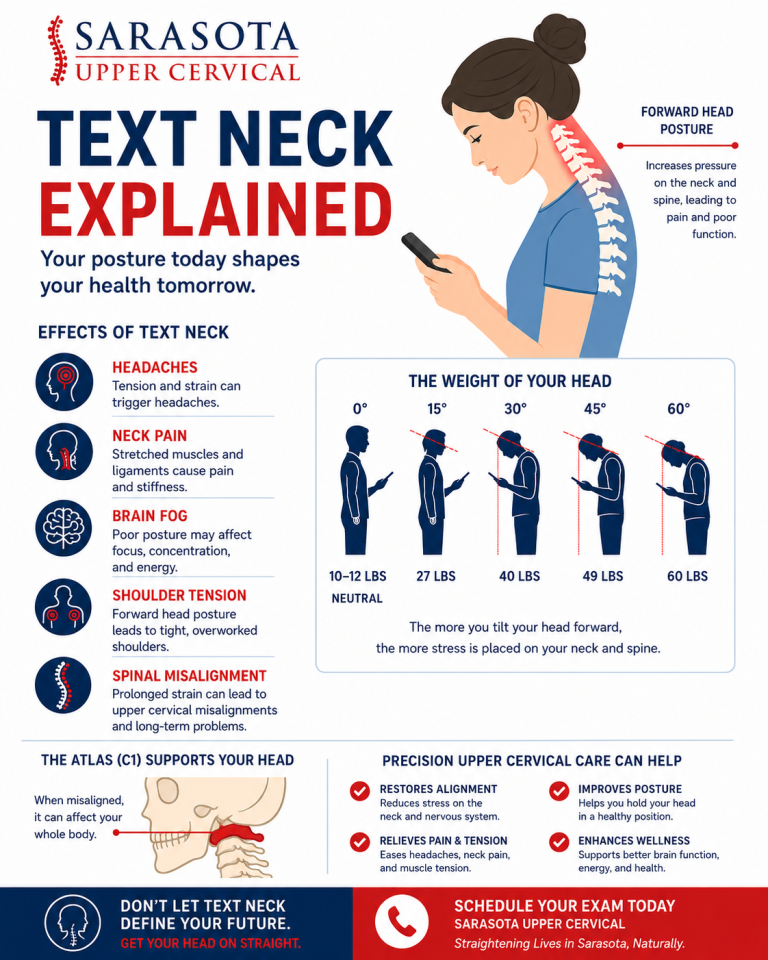 Text neck explained | Sarasota Upper Cervical