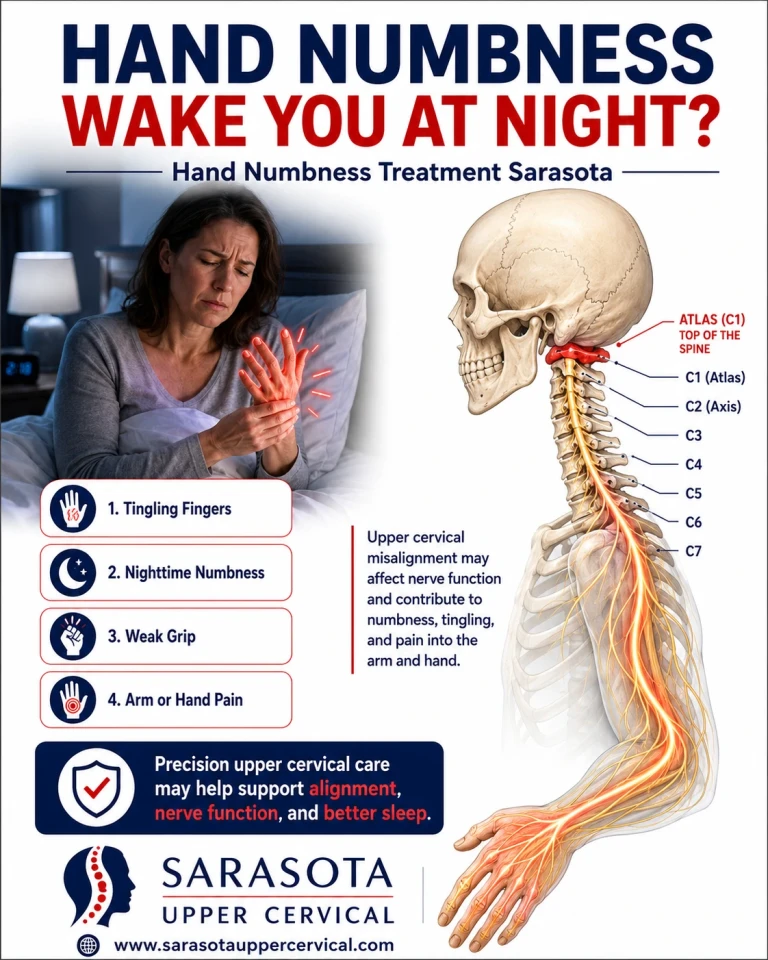 Hand numbness wake you at night | Hand numbness treatment Sarasota