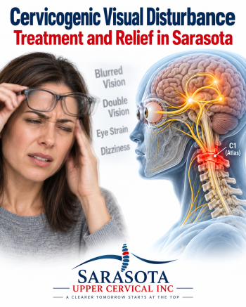 Cervicogenic visual disturbance treatment and relief in Sarasota