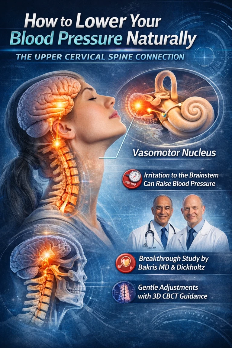 How to Lower Your Blood Pressure Naturally | The Upper Cervical Spine Connection