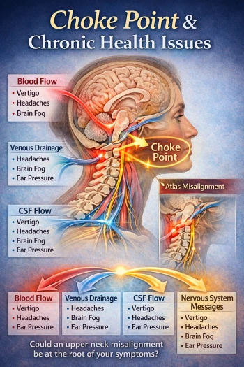 The Upper Neck as a Choke Point: Vertigo, Headaches, Brain Fog, and Ear Pressure