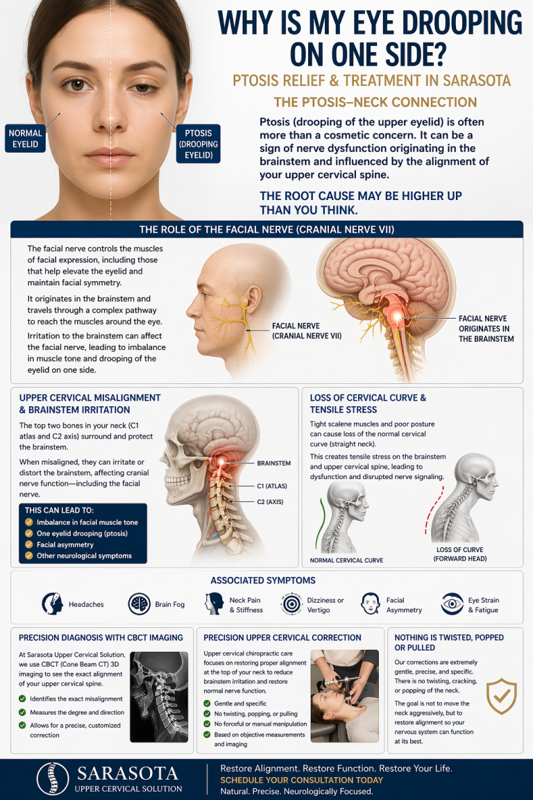 Why Is My Eye Drooping on One Side? | Ptosis Relief and Treatment in Sarasota