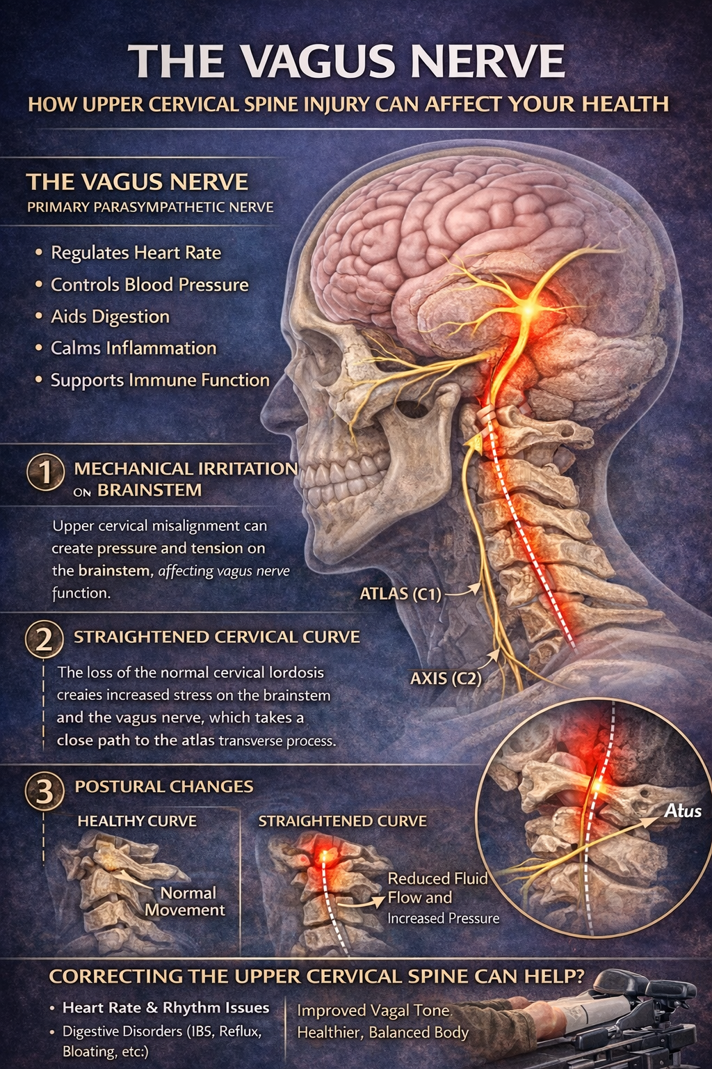 The Vagus Nerve and Upper Cervical Spine Dysfunction Sarasota Vagus ...