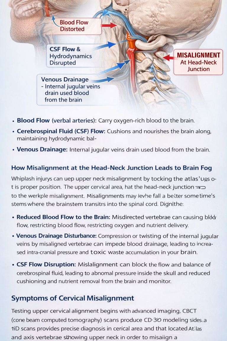 Brain Fog Might Be Coming From an Upper Neck Misalignment | Brain Fog Relief Sarasota