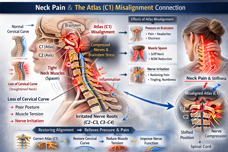 Neck pain relief in Sarasota, Bradenton, and Lakewood Ranch| Upper Cervical Chiropractor near me