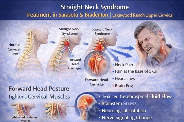 Straight Neck Syndrome Treatment in Sarasota & Bradenton | Lakewood Ranch Upper Cervical