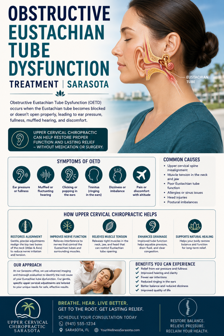 Obstructive Eustachian Tube Dysfunction treatment and the Craniocervical Connection