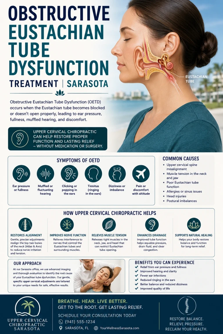 Obstructive Eustachian Tube Dysfunction treatment and the Craniocervical Connection