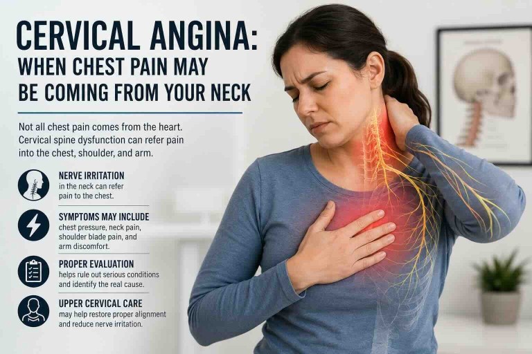 Cervical Angina: When Chest Pain May Be Coming From Your Neck