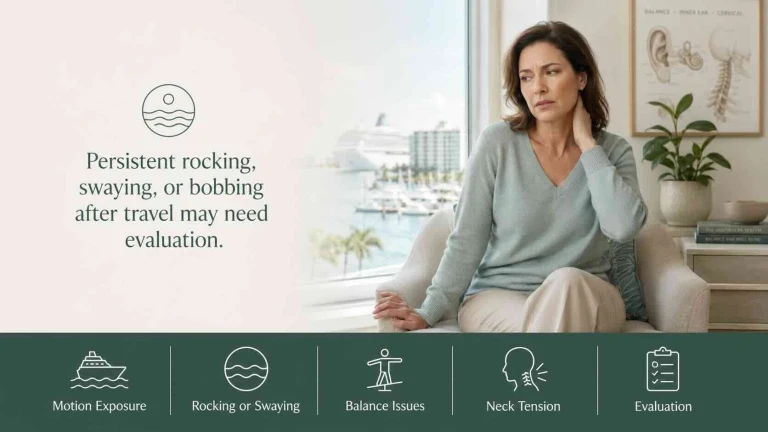 Still Rocking After a Cruise? Understanding Mal de Débarquement Syndrome in Sarasota